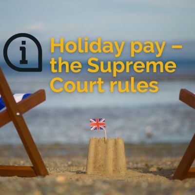 Employment law for holiday pay calculation