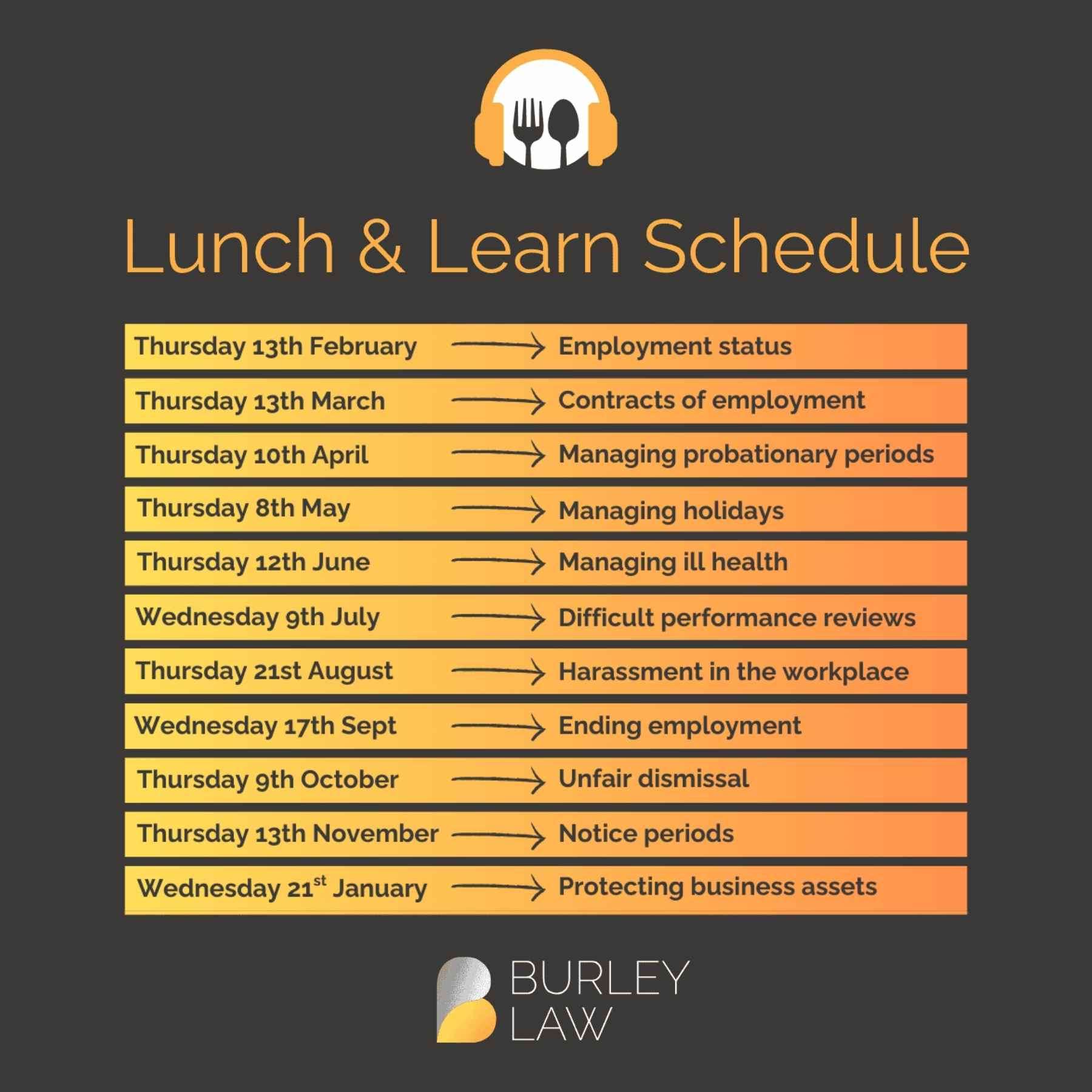 Burley Law Lunch and Learn