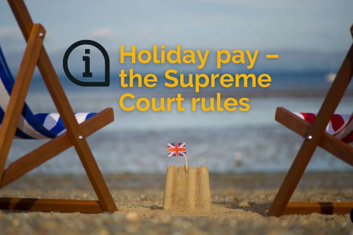 Employment law for holiday pay calculation